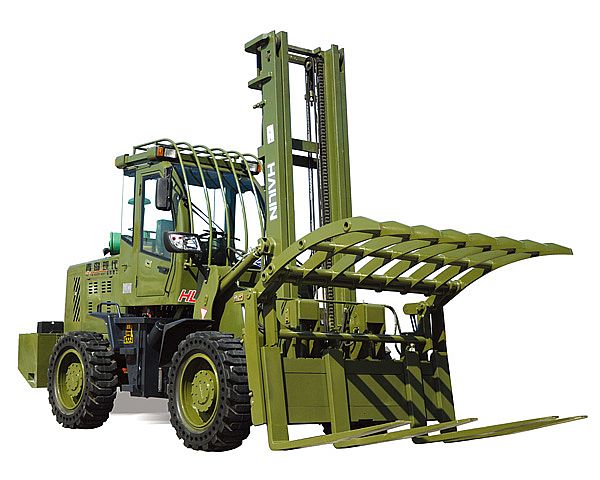 CPC40-80越野叉车（废钢叉抱）(图1)
